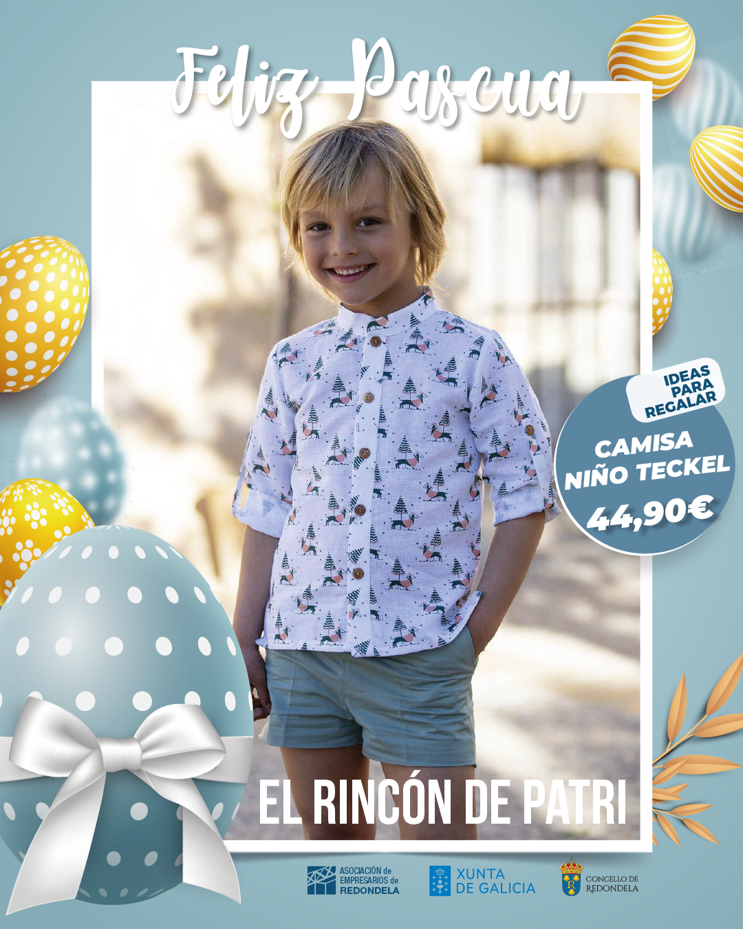 CAMISA NIÑO TECKEL