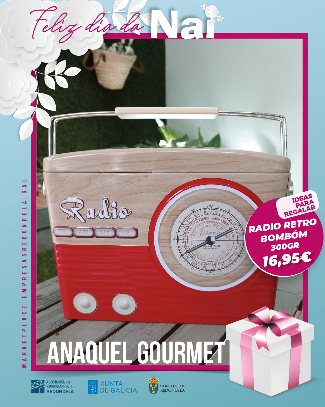 RADIO RETRO BOMBÓN 300GR