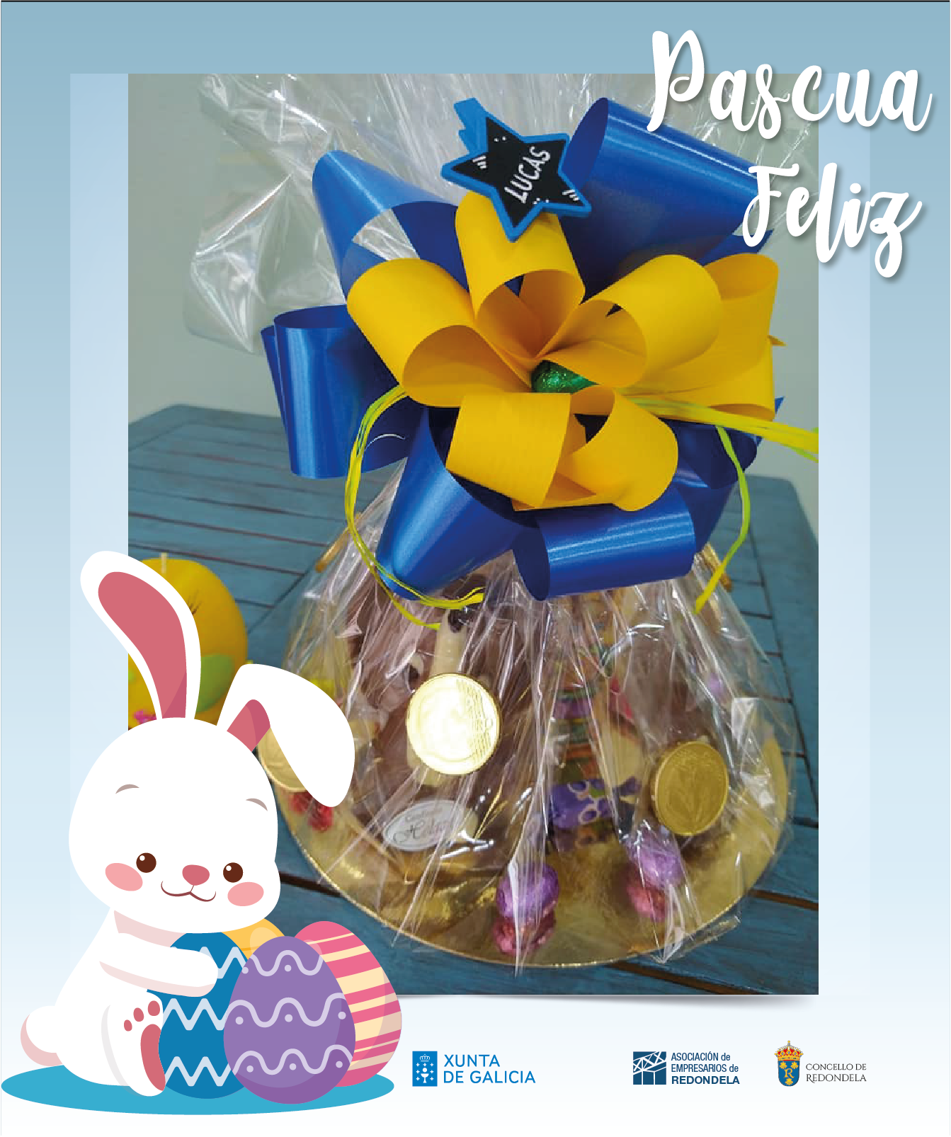 Cesta de chocolates