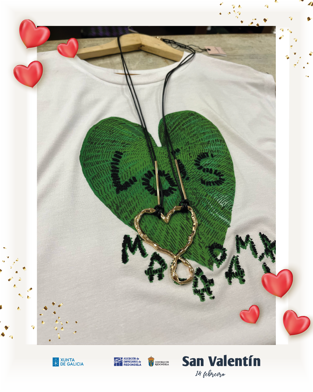 Camiseta y colgante Lola Casademunt