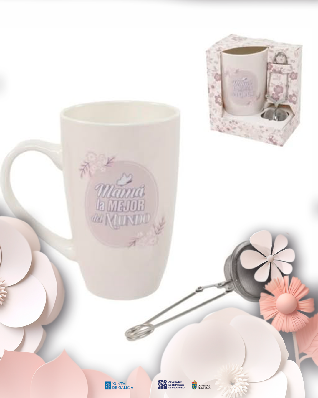 CONXUNTO TAZA TÉ