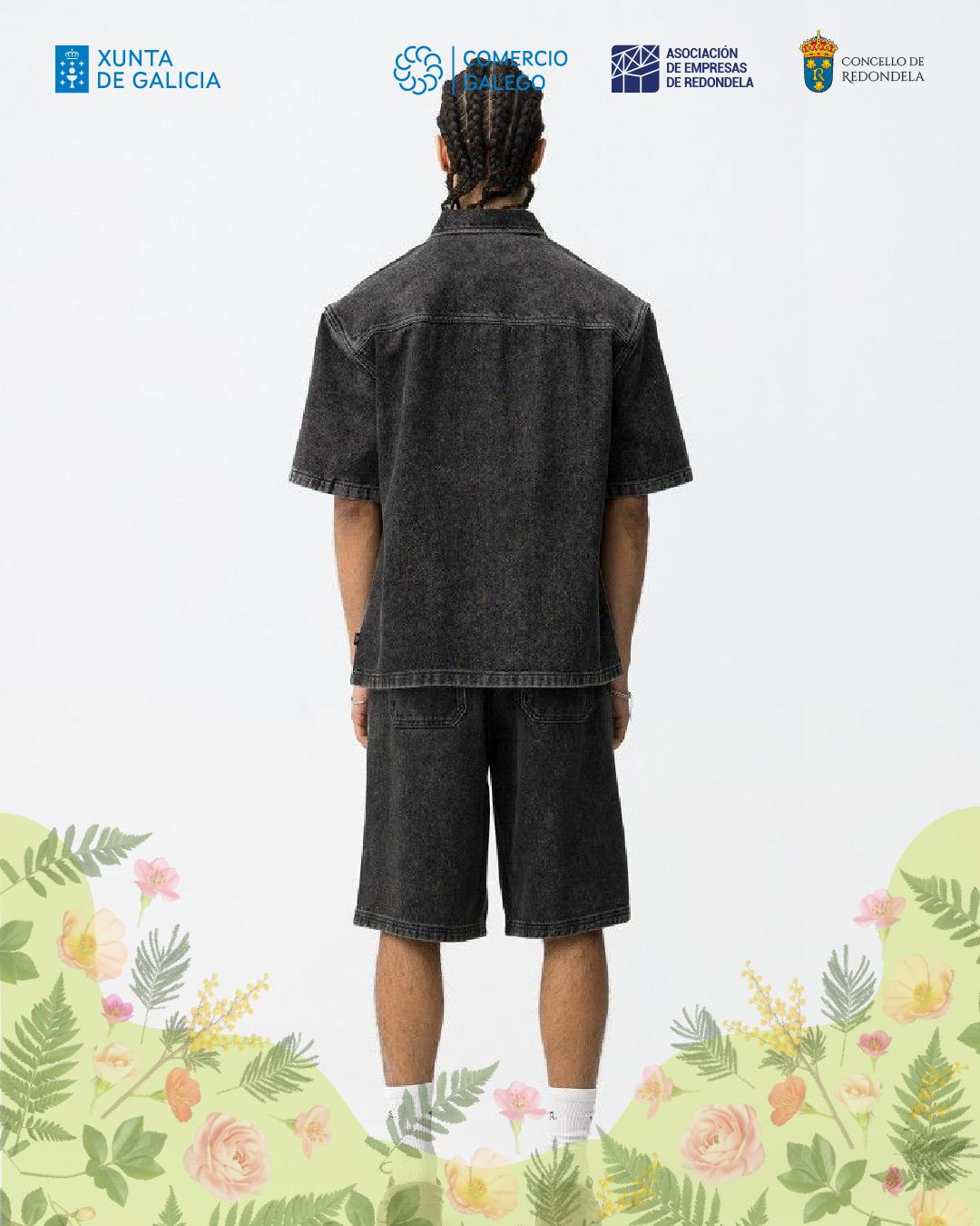 BERMUDAS BAGGY NEGRAS