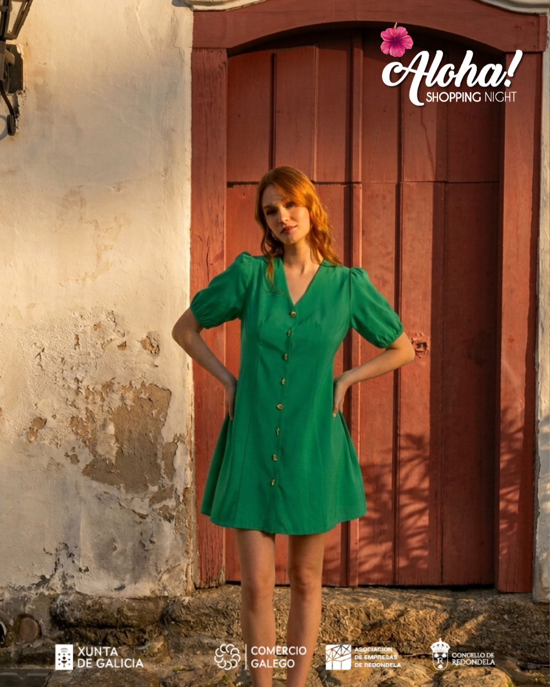 VESTIDO VERDE